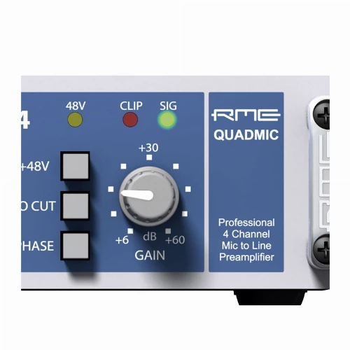 قیمت خرید فروش پری آمپ و پردازنده RME QuadMic II 